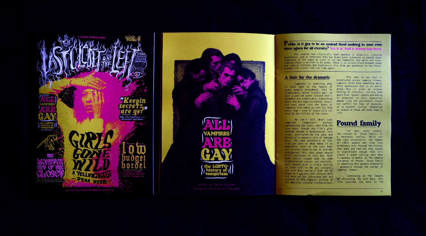 THE LAST CLOSET ON THE LEFT | Our Queer Horror Zine Issue