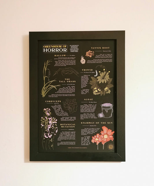 Greenhouse of Horror A3 print