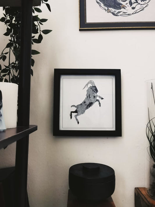 "Black Phillip" print