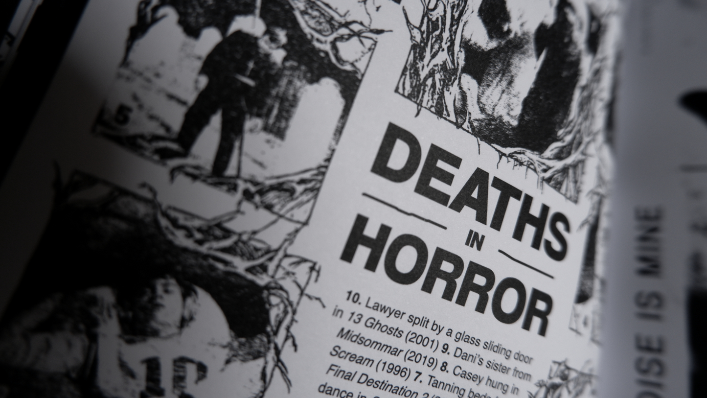 NEW ZINE ISSUE X: DEATH