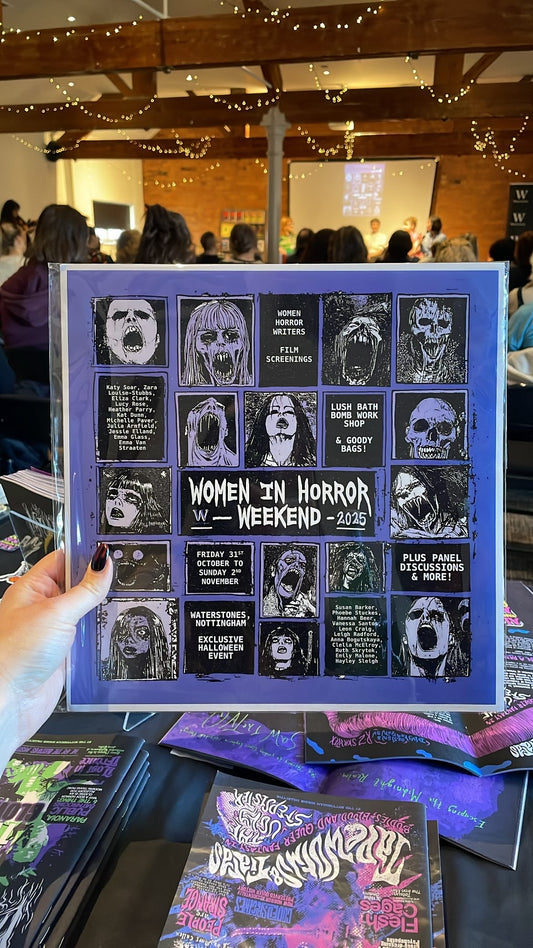 Waterstones Women in Horror Weekend print