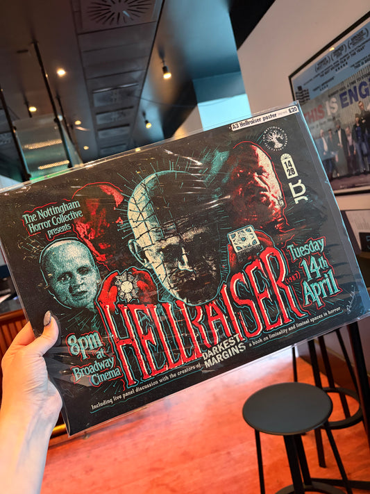 Limited edition A3 HELLRAISER poster print