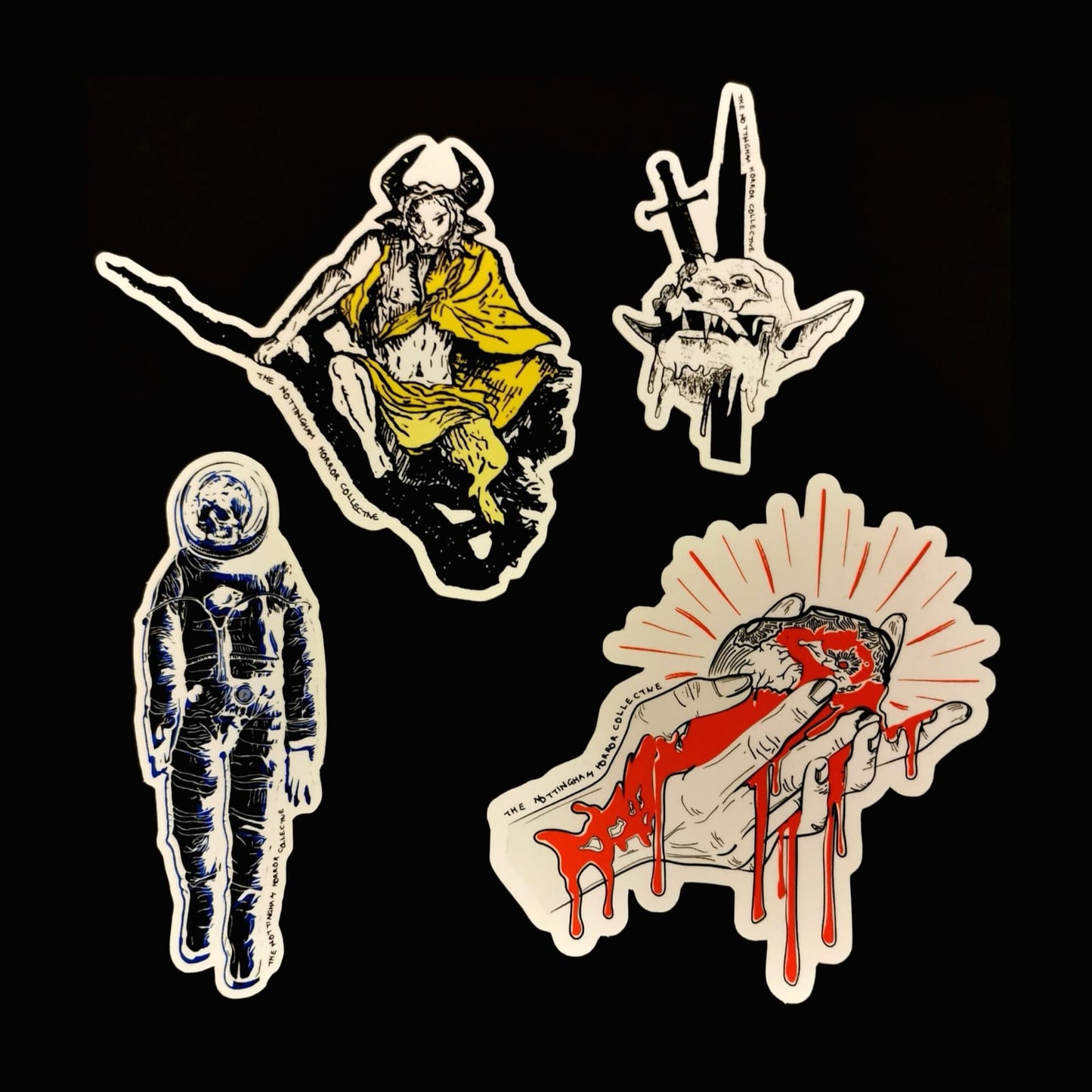 Issues I-IV Sticker Pack